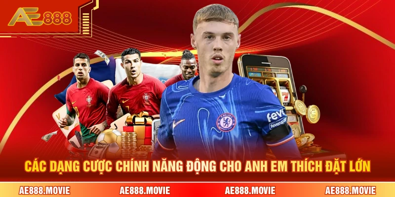 Các dạng cược chính năng động cho anh em thích đặt lớn